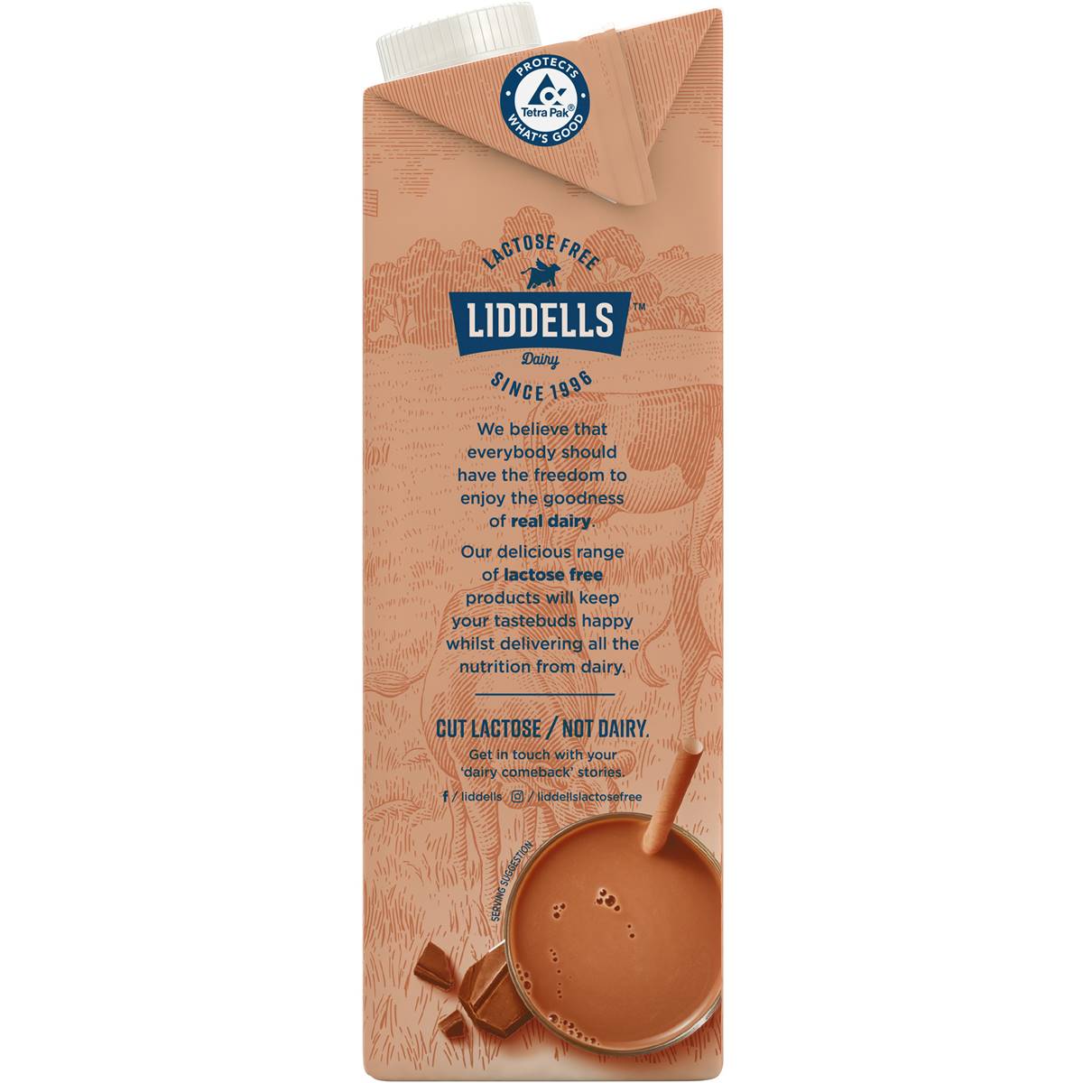 Liddells Chocolate Flavoured Milk Lactose Free L Woolworths