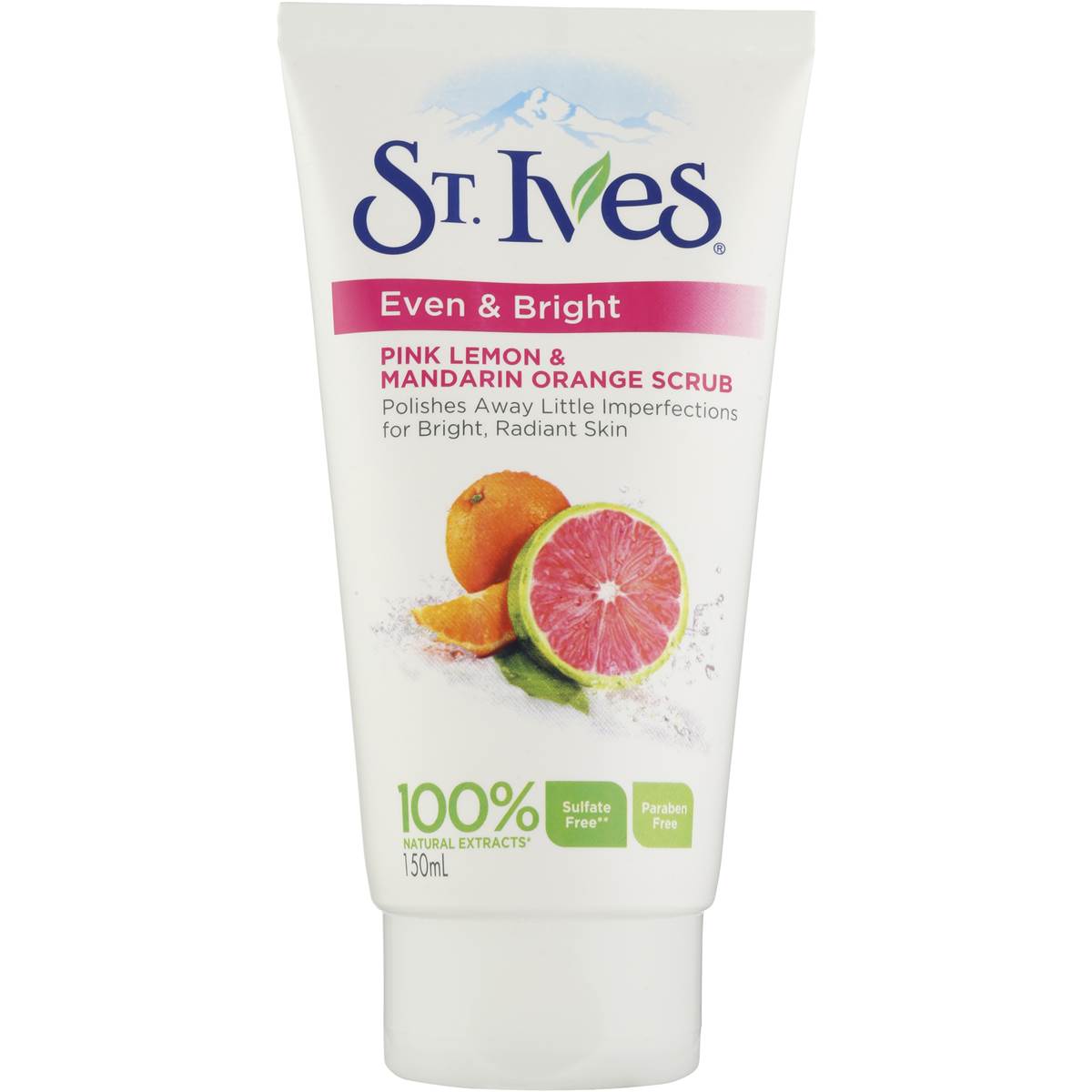 St Ives Even Bright Scrub Pink Lemon Mandarin Ml Woolworths