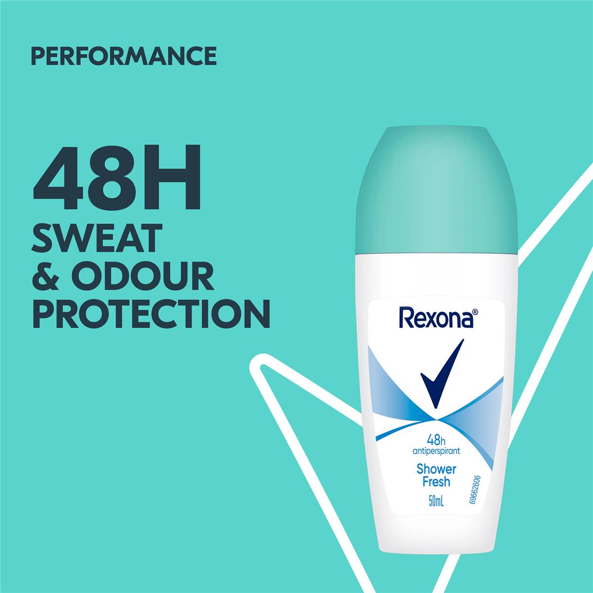 Rexona Women Antiperspirant Deodorant Shower Fresh Roll On 50ml