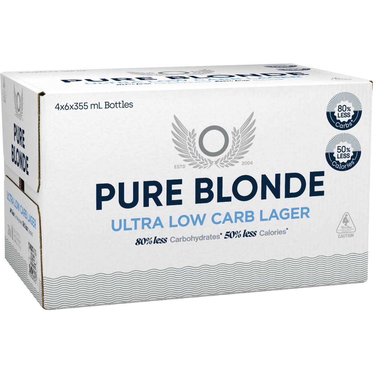 Pure Blonde Ultra Low Carb Lager Stubby Ml Woolworths