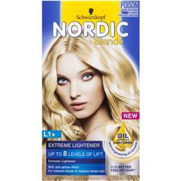 Schwarzkopf Nordic Blonde L Extreme Lightening Each Woolworths