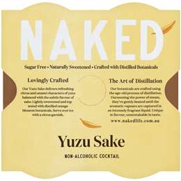 Naked Life Non Alcoholic Yuzu Sake Ml X Pack Woolworths