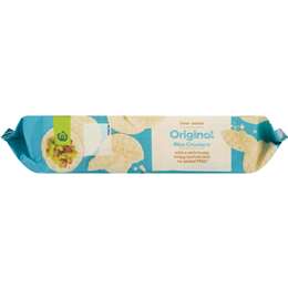 Woolworths Original Rice Crackers 100g Woolworths