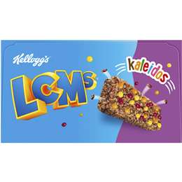 Kellogg S Lcms Kaleidos Snack Bars Pack Woolworths