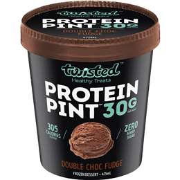 Twisted Protein Frozen Dessert Double Choc Fudge Ml Woolworths