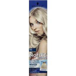 Schwarzkopf Nordic Blonde Hair Colour T Refresher Mousse Each Woolworths