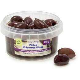 Woolworths Pitted Kalamata Olives In Balsamic Prepacked G Woolworths