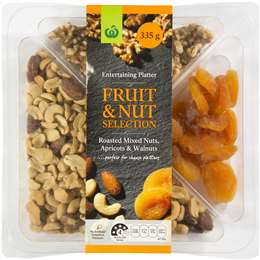 Woolworths Entertaining Platter Fruit Nut Selection 335g Woolworths