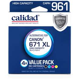 Canon Calidad Ink Cartridge Value Pack Each Woolworths