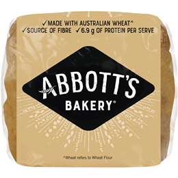 Abbott S Bakery Rustic White Sandwich Slice Bread Loaf 700g Woolworths