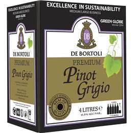 De Bortoli Premium Cask Wine Pinot Grigio L Woolworths