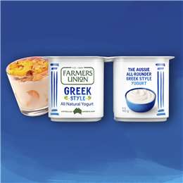 Farmers Union Greek Yogurt 4 Pack Woolworths