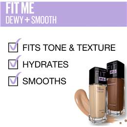 Maybelline Fit Me Dewy Smooth Foundation Nude Beige Ml