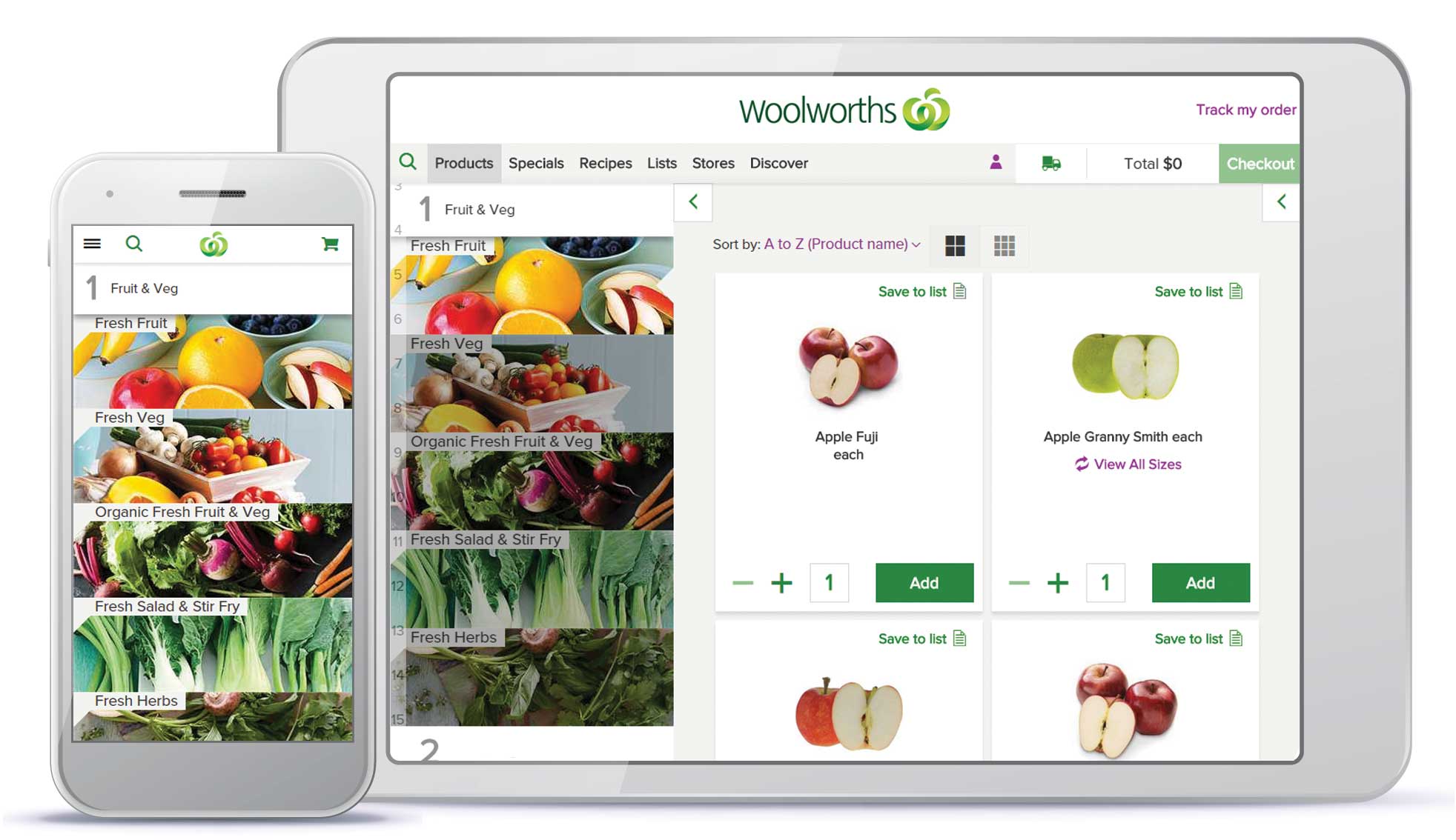 Discover Woolworths Online