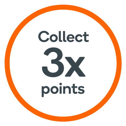 Collect 3× points