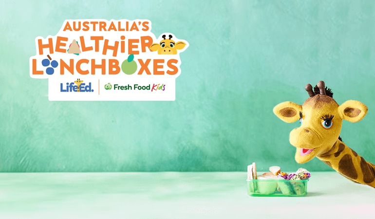 Australia's Healthiest Lunchbox. LifeEd.Woolworths Fresh Food Kids