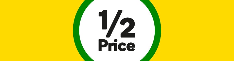 Half Price Specials Woolworths