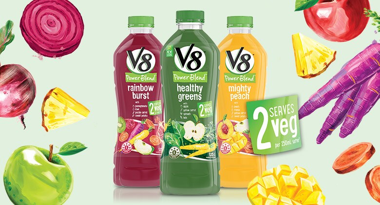 V8 Juice Powerblends | Woolworths