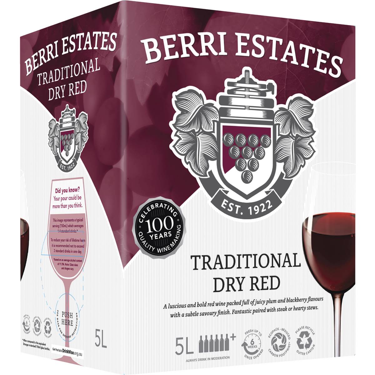 berri-estates-cask-wine-traditional-dry-red-5l-woolworths