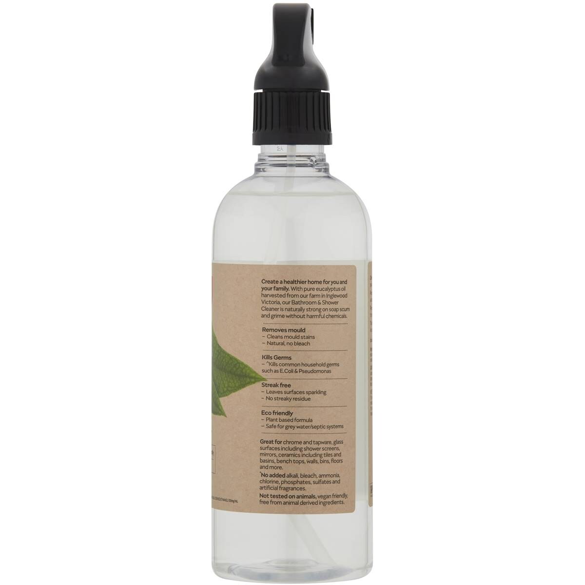 Bosisto's Bathroom & Shower Cleaner 500ml Woolworths