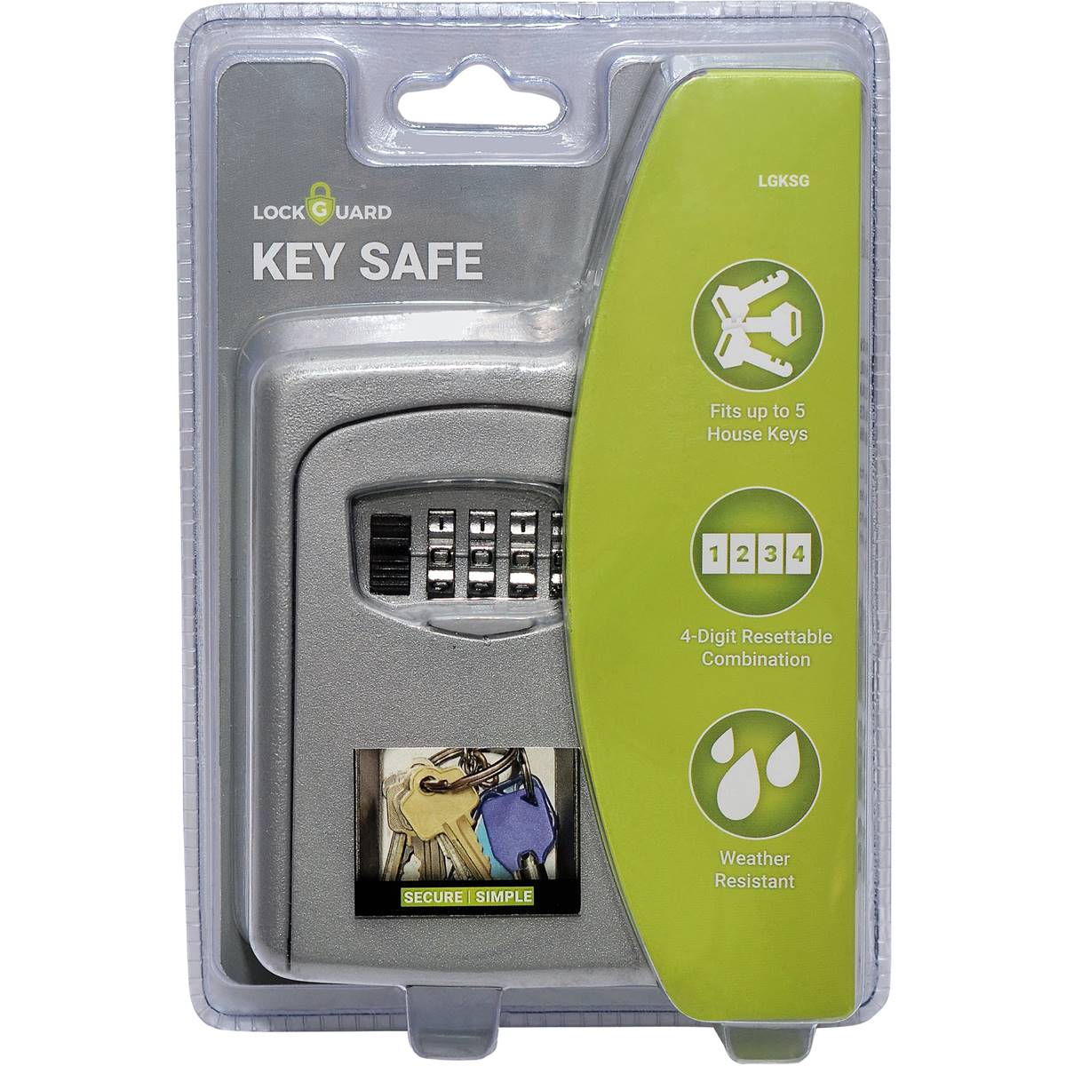 Lock Guard Key Safe Each Woolworths