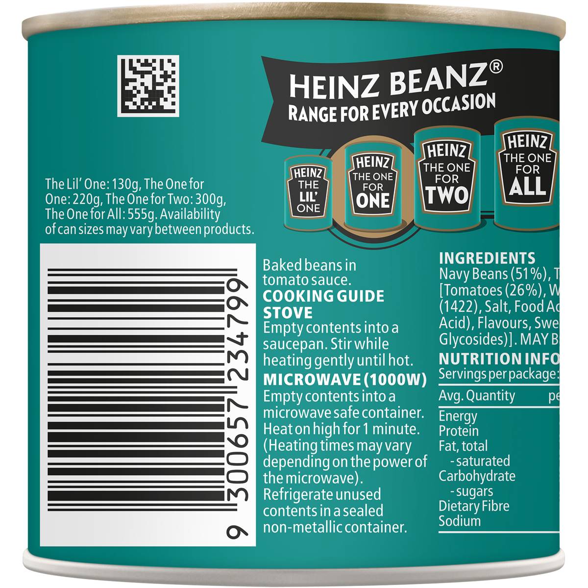 Heinz Beanz Baked Beans No Added Sugar 220g Woolworths