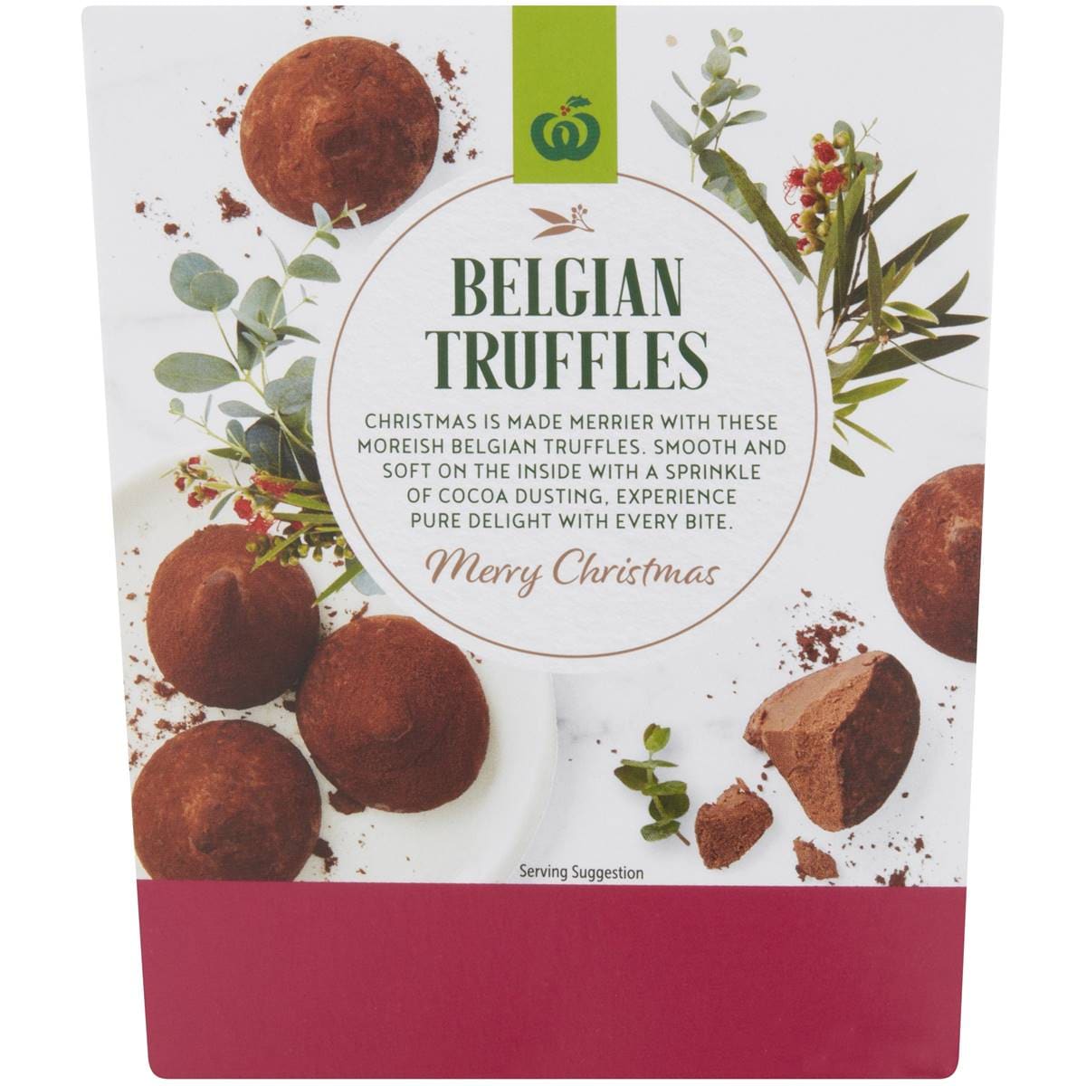 Woolworths Belgian Cocoa Dusted Truffles 191g Woolworths