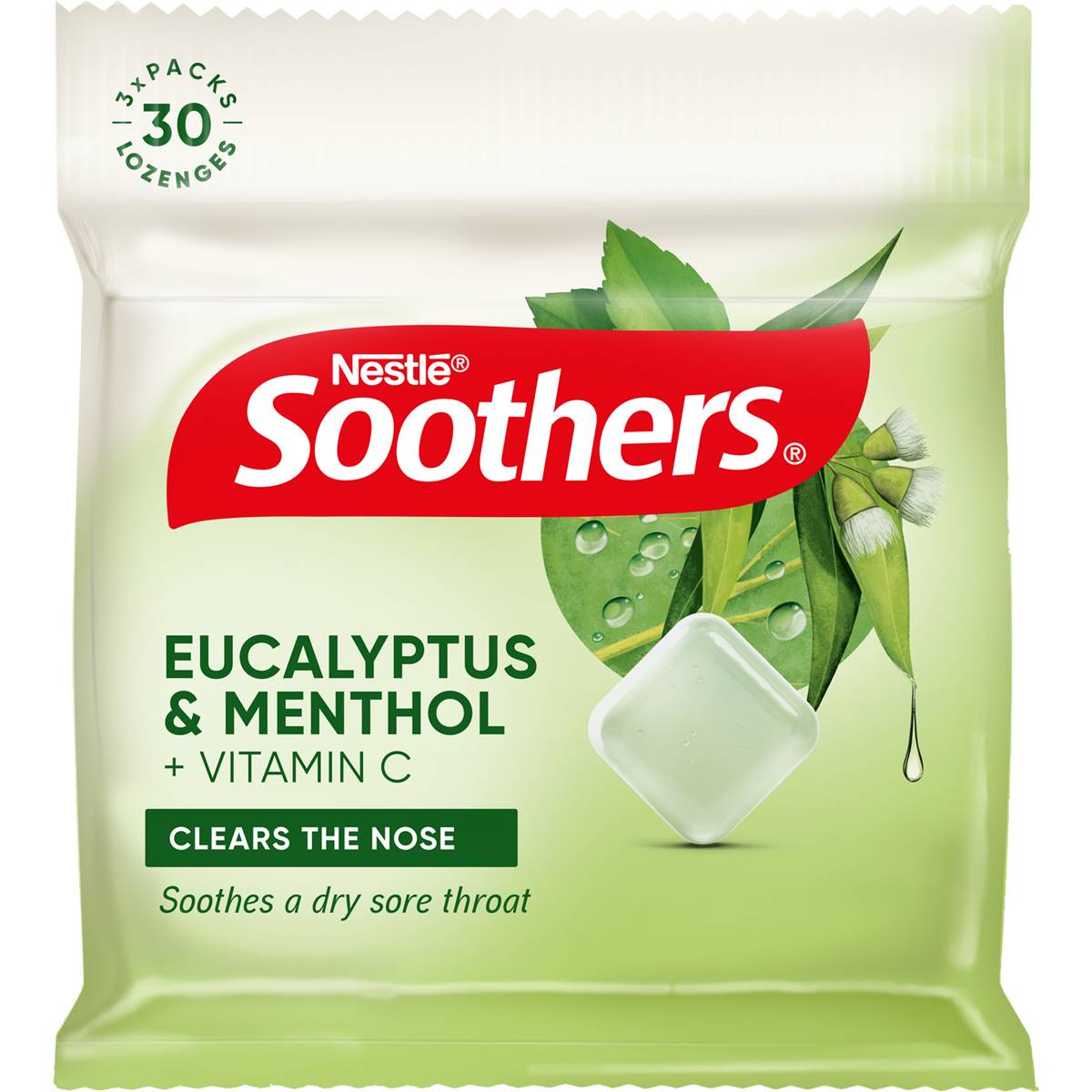 nestle-soothers-throat-lozenge-eucalyptus-menthol-3-pack-woolworths