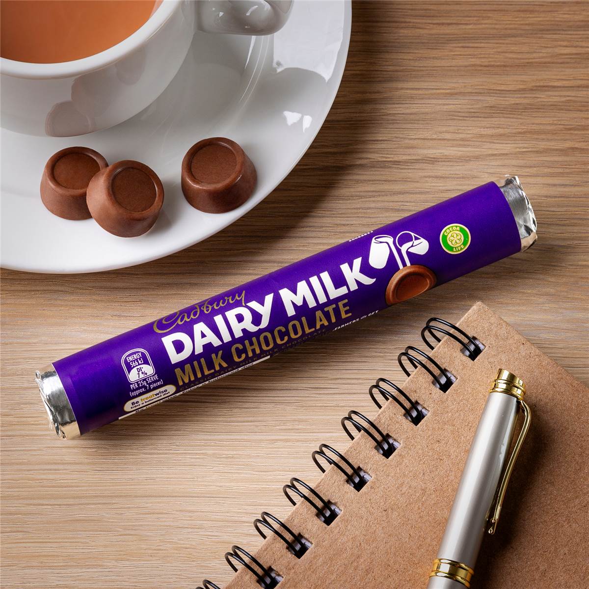Cadbury Dairy Milk Chocolate Roll 55g Woolworths