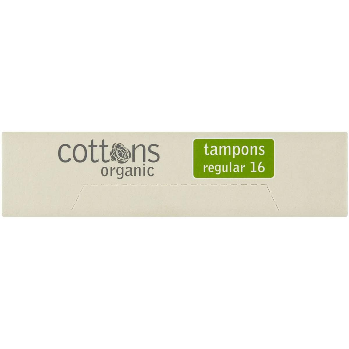 Cottons Organic Tampons Regular 16 Pack Woolworths