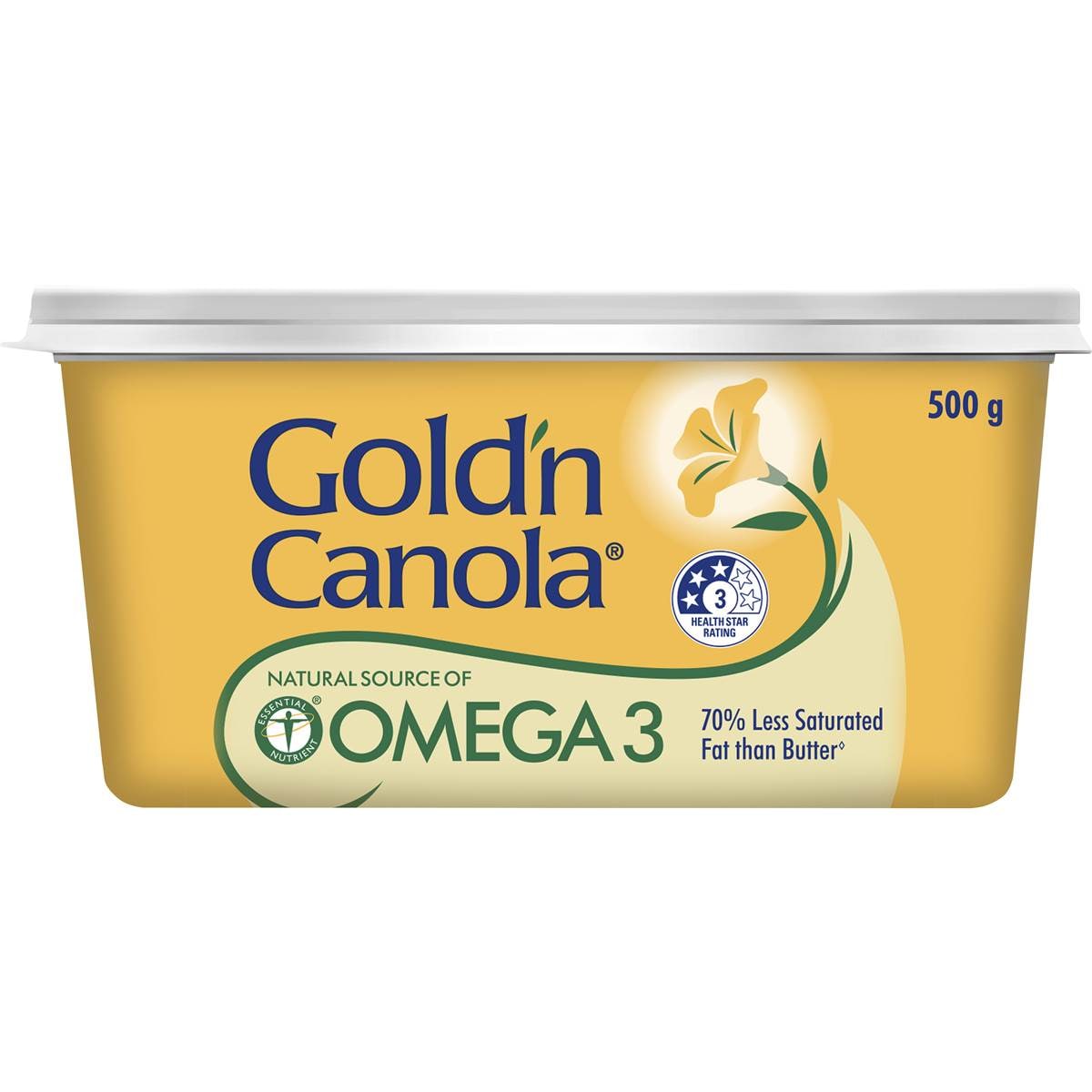 Gold'n Canola Margarine 500g Woolworths