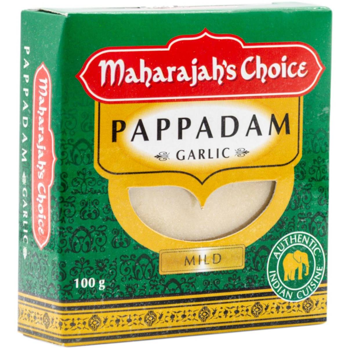 Maharajah's Choice Garlic Pappadams