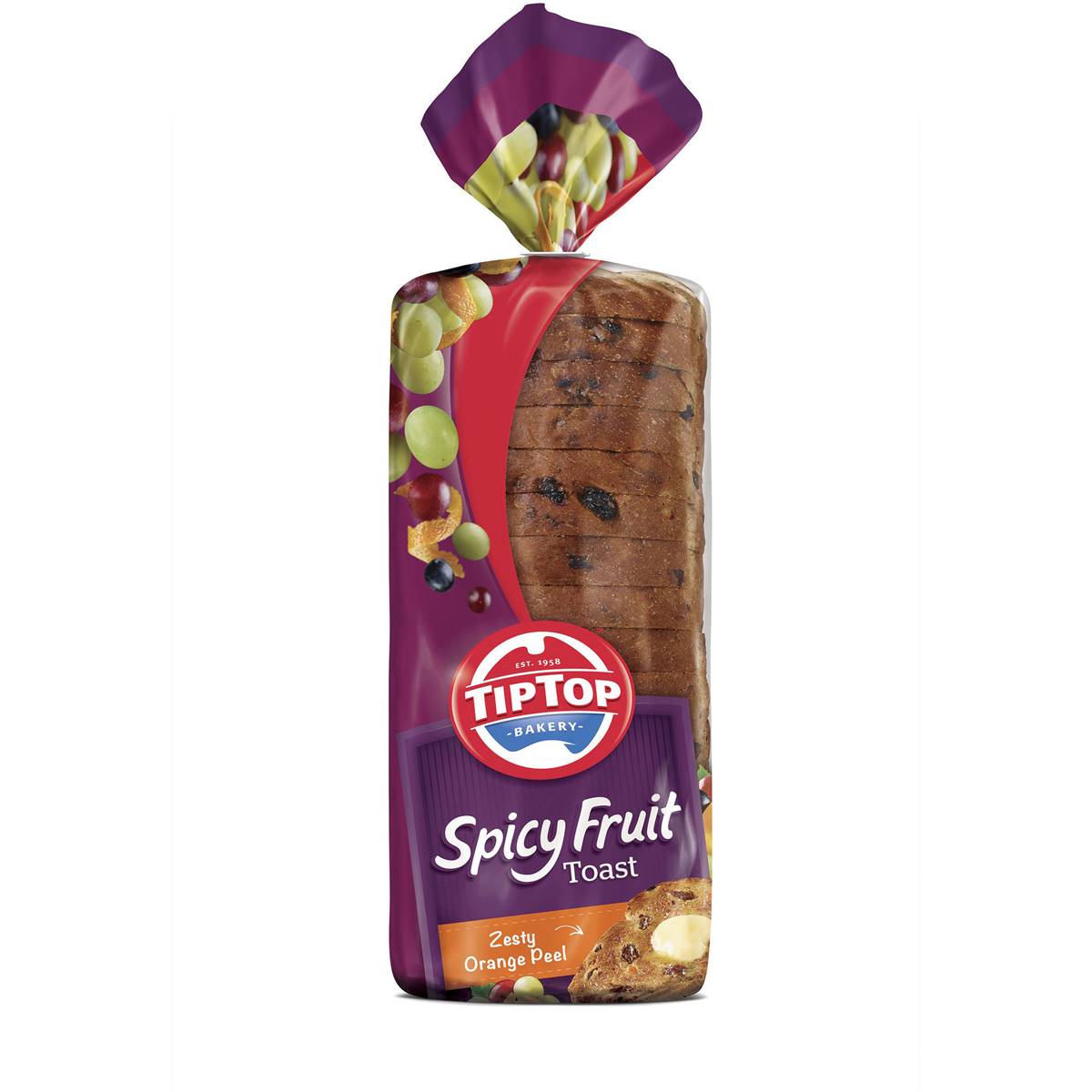 Tip Top Spicy Fruit Bread 650g | Woolworths