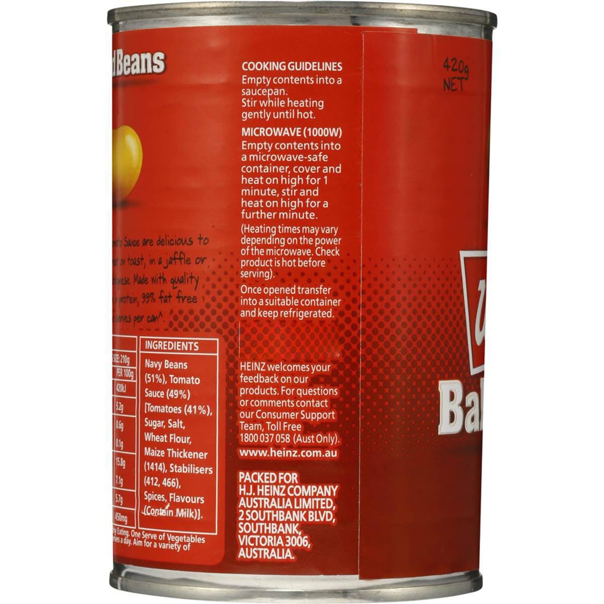 Wattie's Baked Beans Regular 420g Woolworths