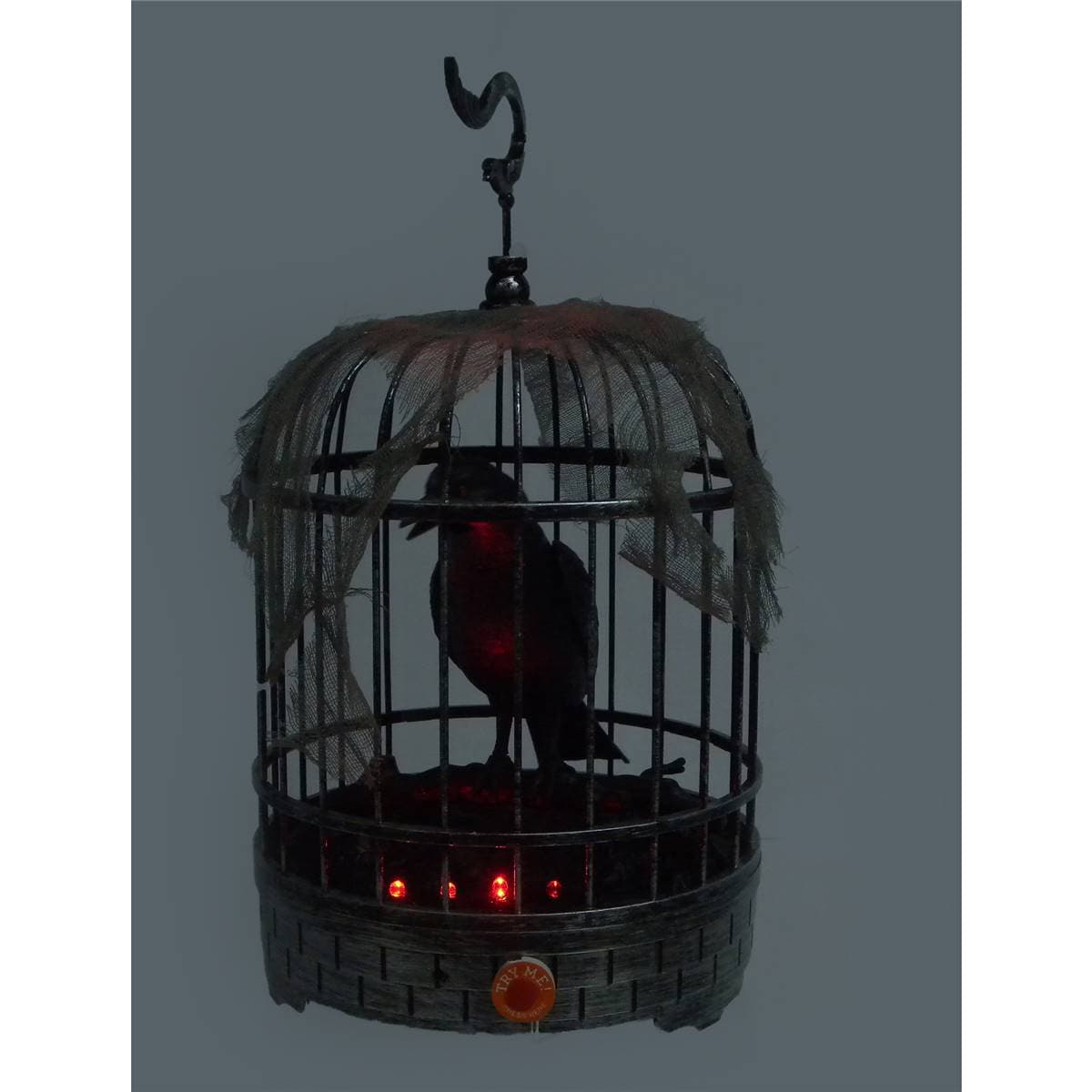 Halloween Bird In Cage Each Woolworths