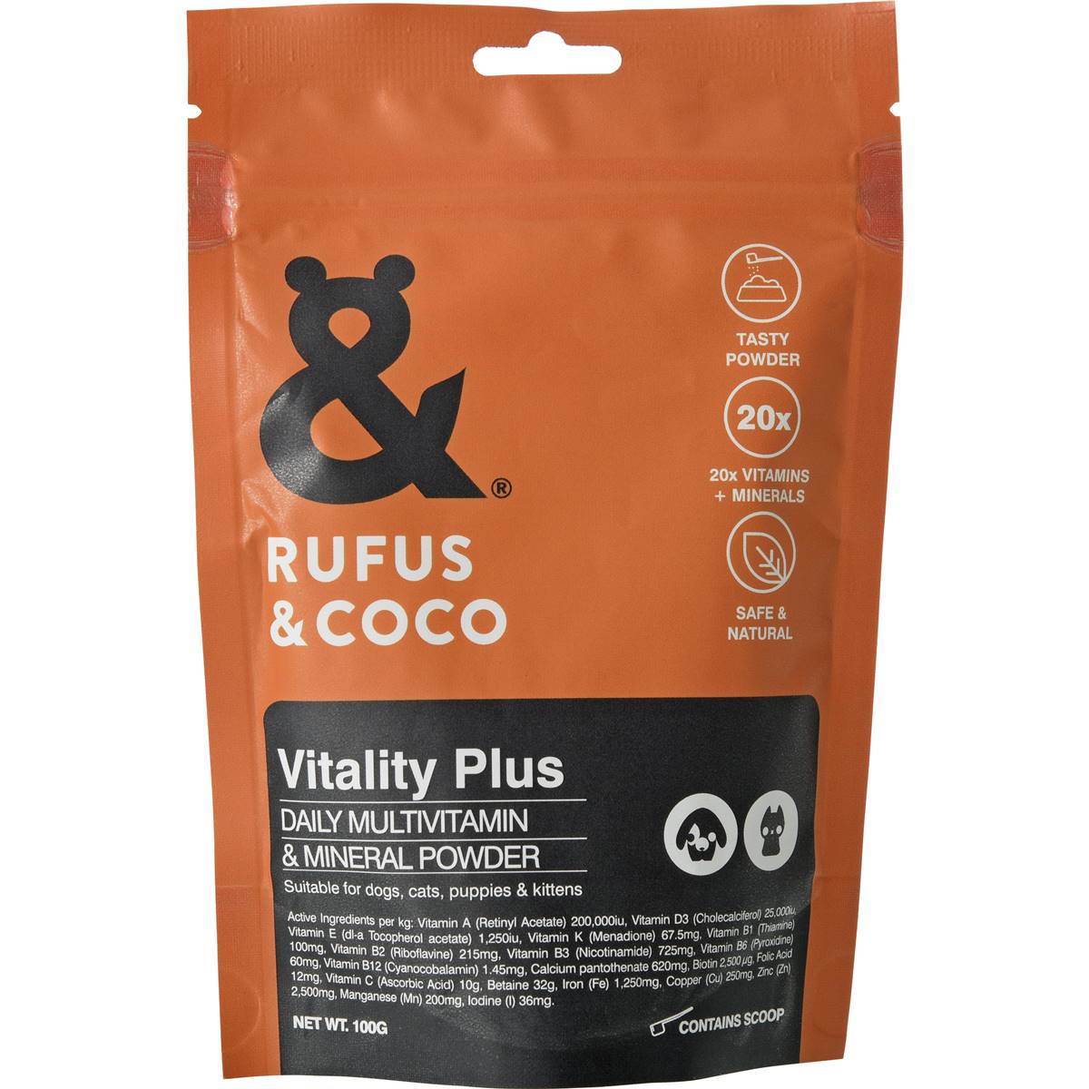 Rufus & Coco Vitality Plus