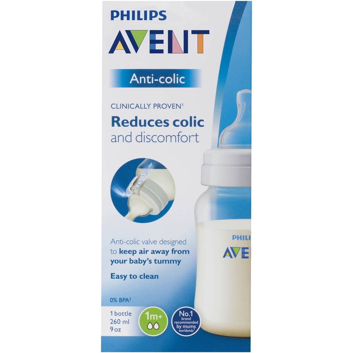 Philips Avent Avent Bottle Feeding 260ml Woolworths
