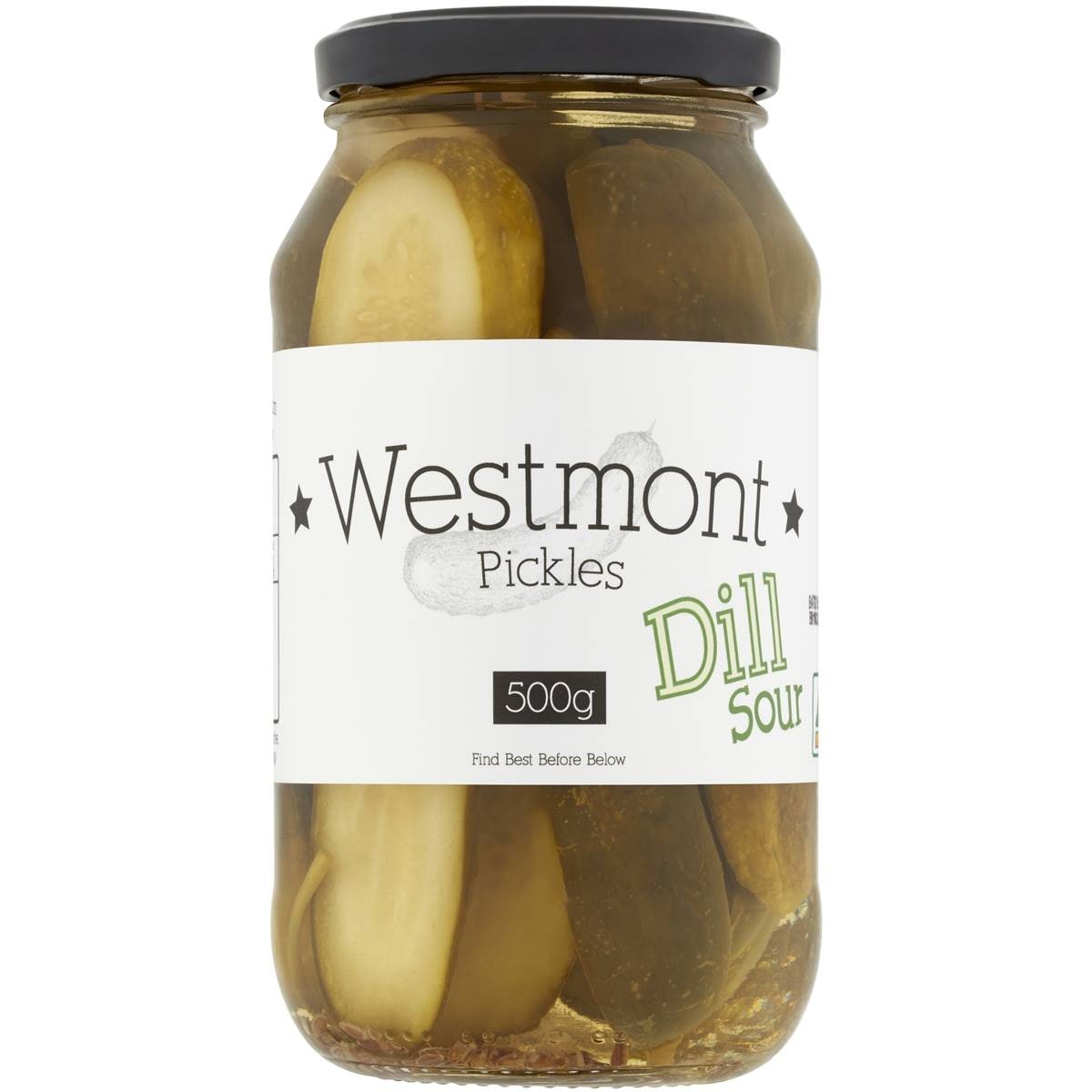 Westmont Pickles Pickles Dill Chip 500g Woolworths