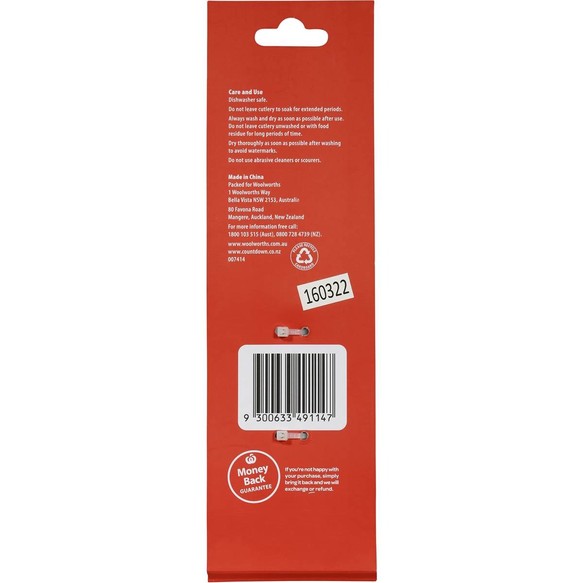 Essentials Cutlery Stainless Steel Teaspoon 4 Pack Woolworths