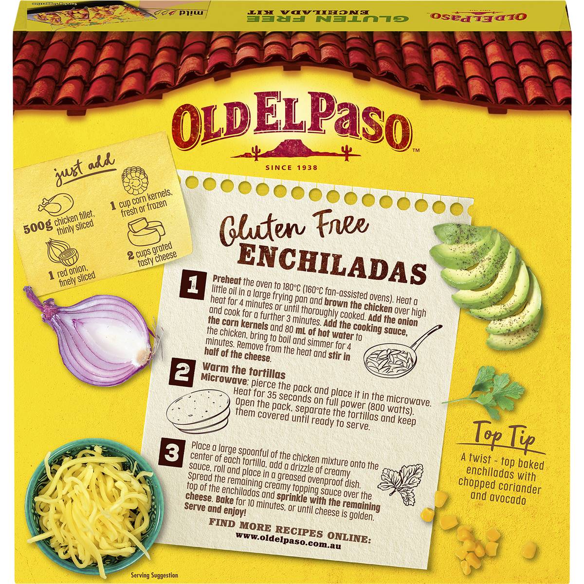 old-el-paso-gluten-free-enchilada-kit-mexican-style-518g-woolworths