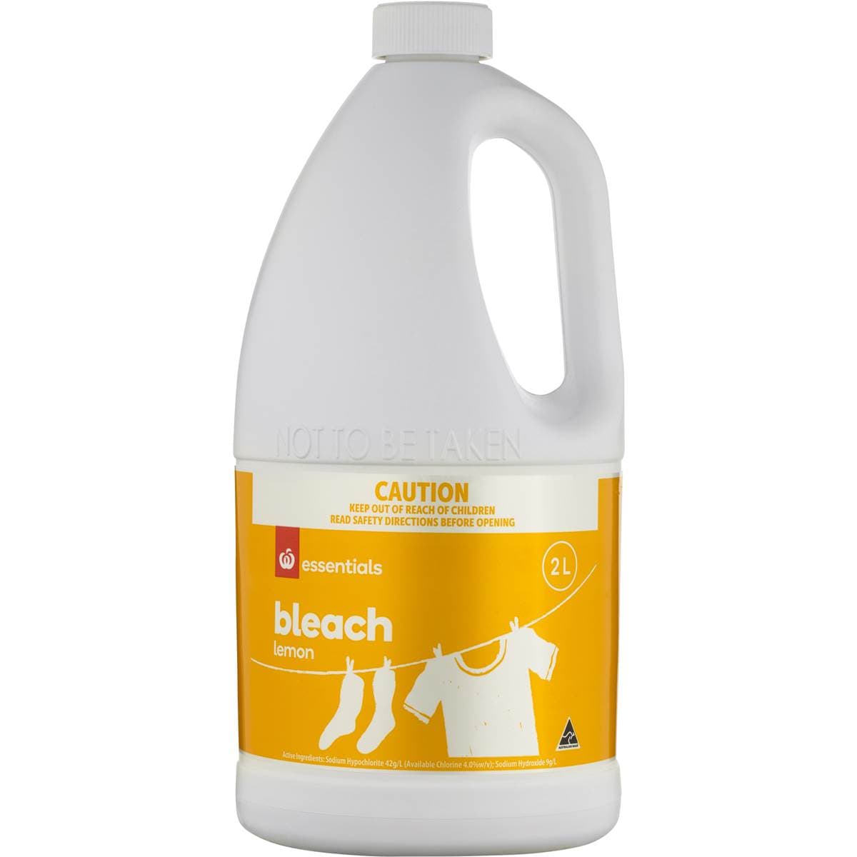 Essentials Bleach Lemon 2l Woolworths