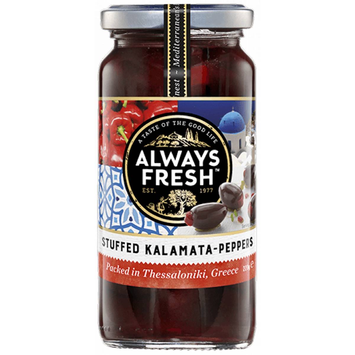 Always Fresh Pepper Stuffed Kalamata Olives