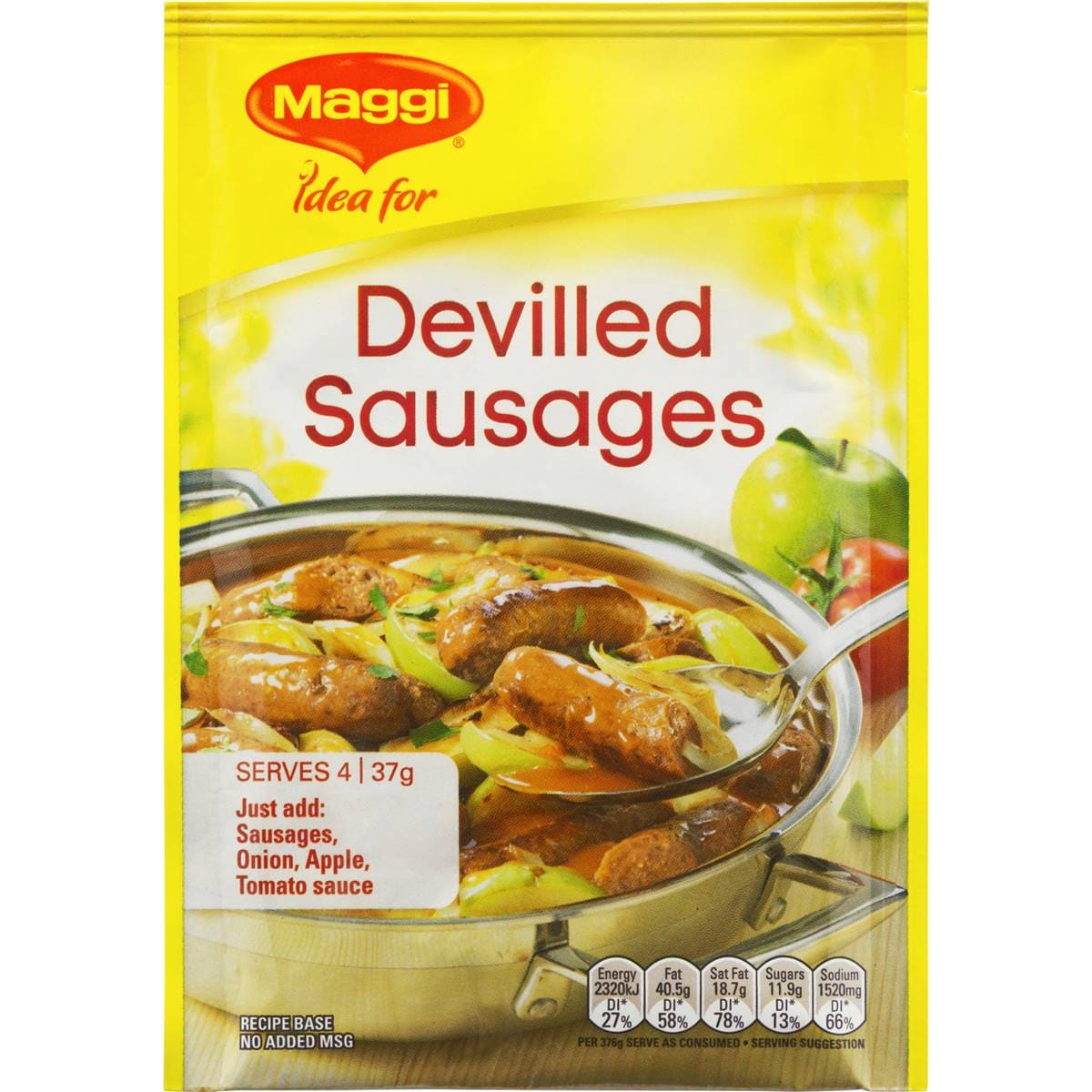 Maggi Favourites Devilled Sausages 37g Woolworths