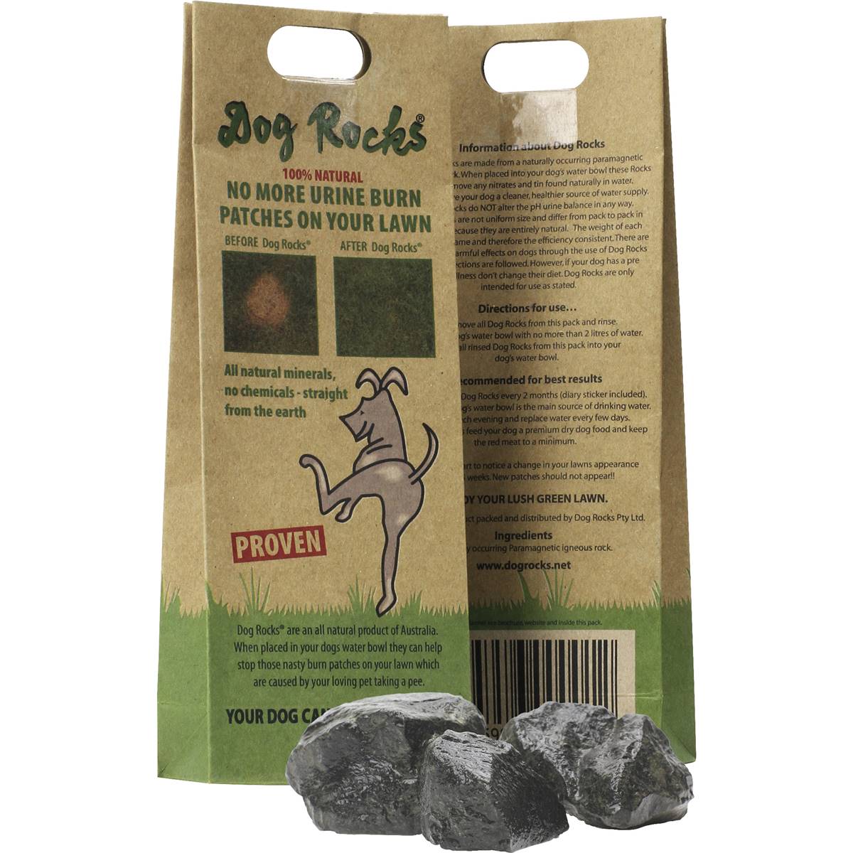 Dog Rocks Urine Lawn Burn Prevention