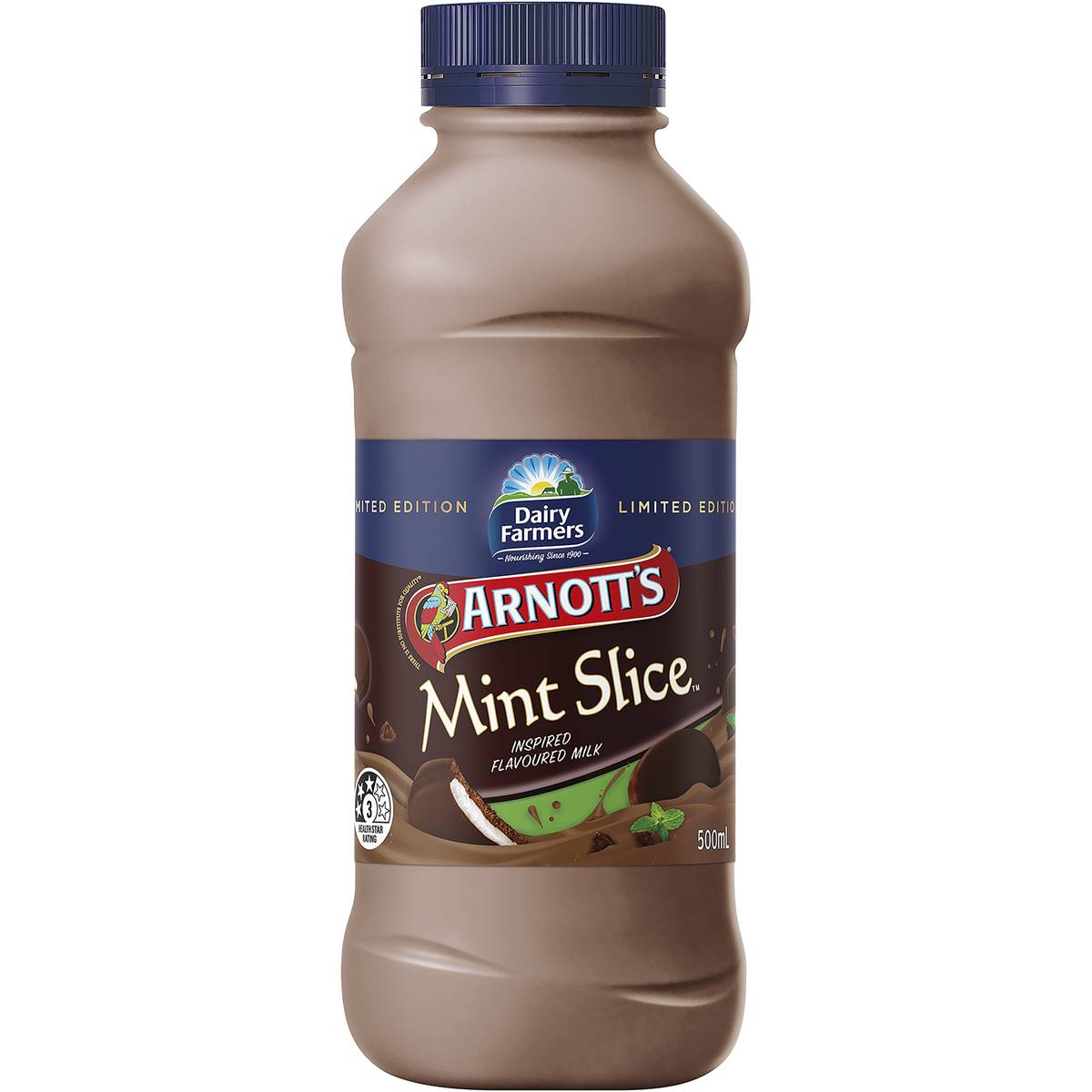 Dairy Farmers Mint Slice Limited Edition 500ml Woolworths
