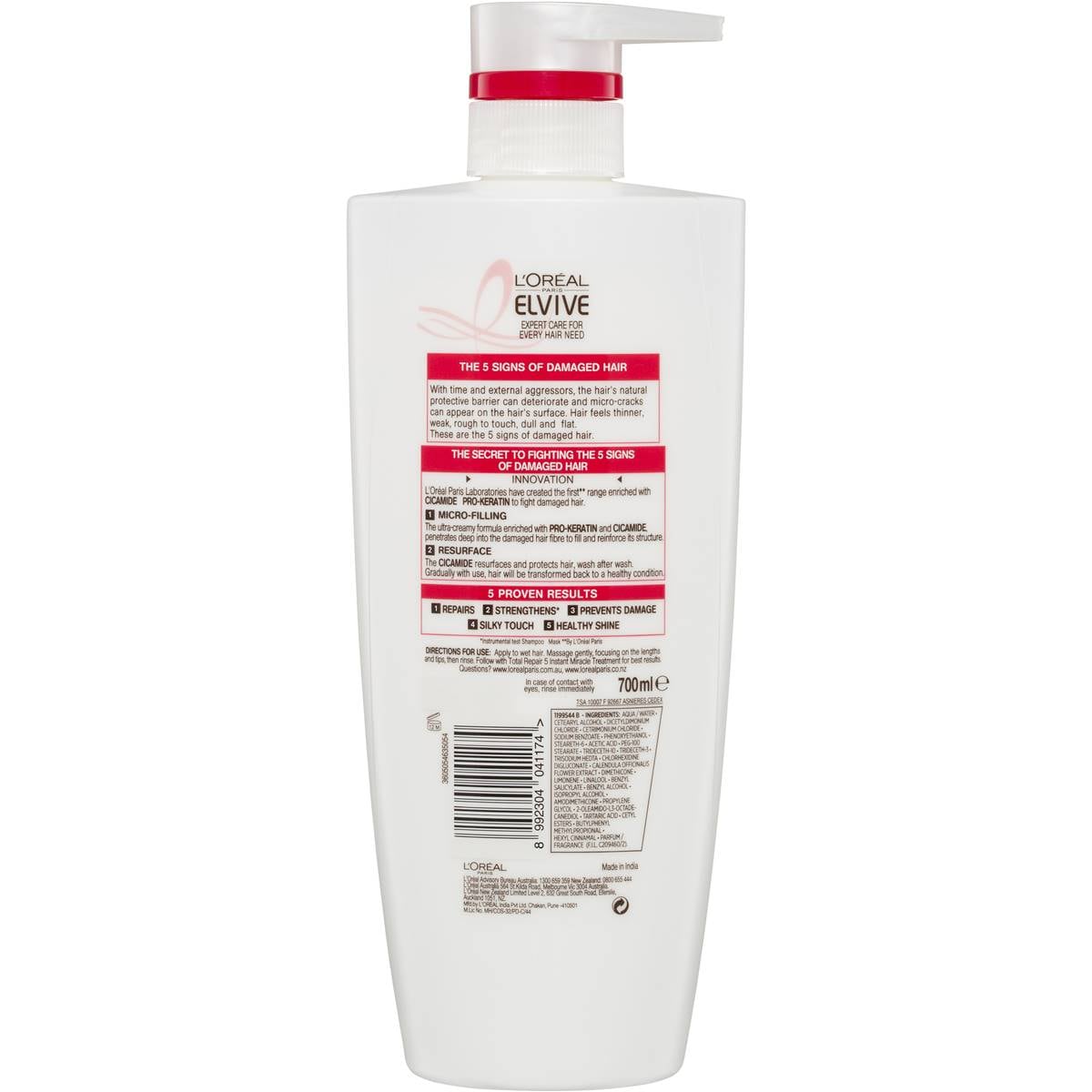 L'oreal Paris Elvive Total Repair Conditioner 700ml Woolworths
