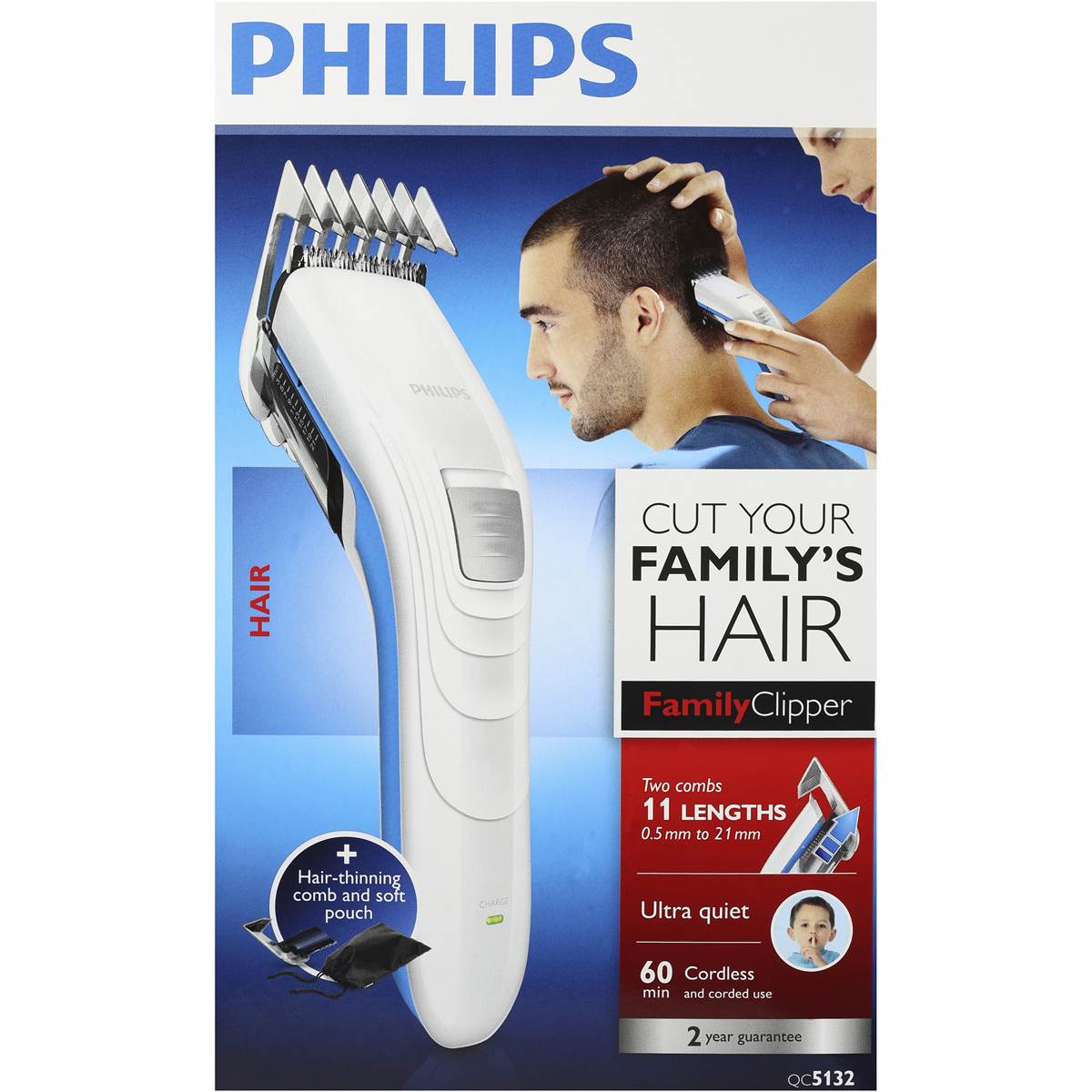 Philips Hair Clipper Family Each Woolworths