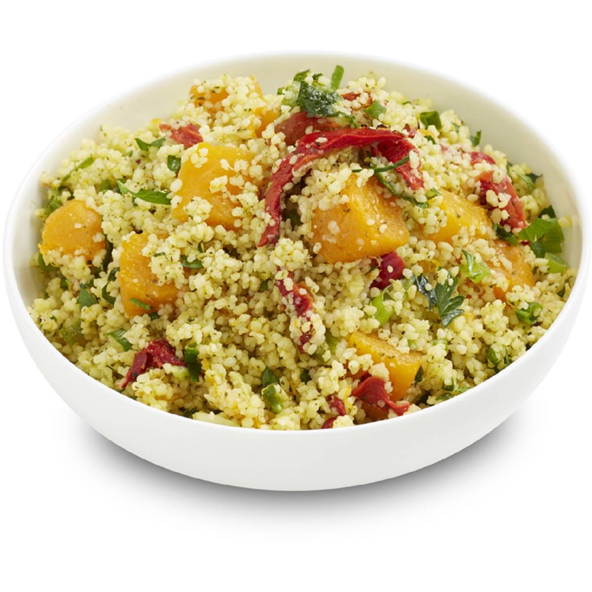 The Salad Servers Pumpkin Cous Cous With Fresh Mint 800g Woolworths