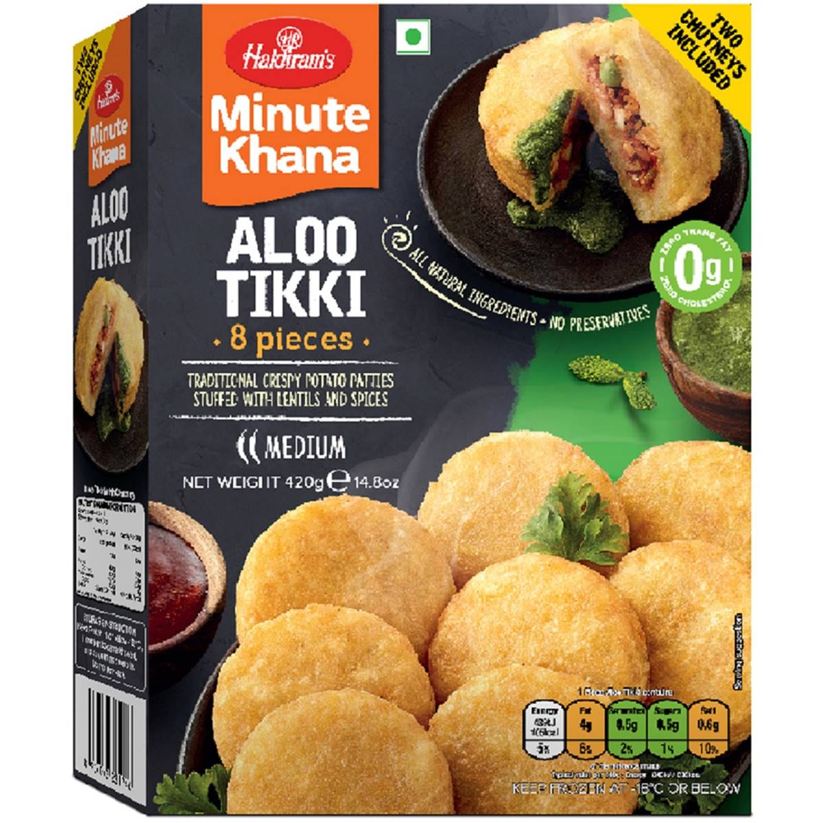 Haldiram's Aloo Tikki 420g | Woolworths