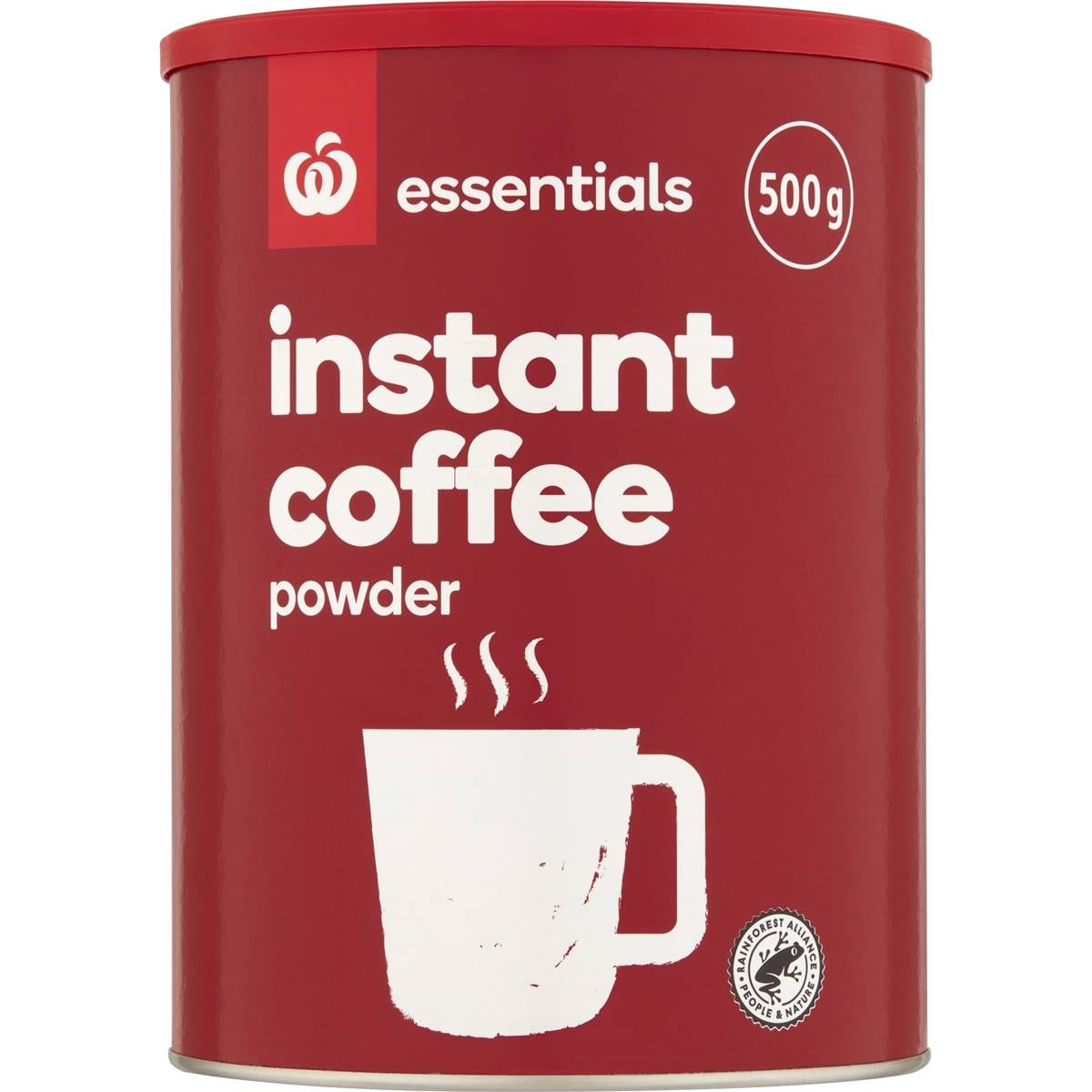 Essentials Instant Coffee Powder 500g Woolworths